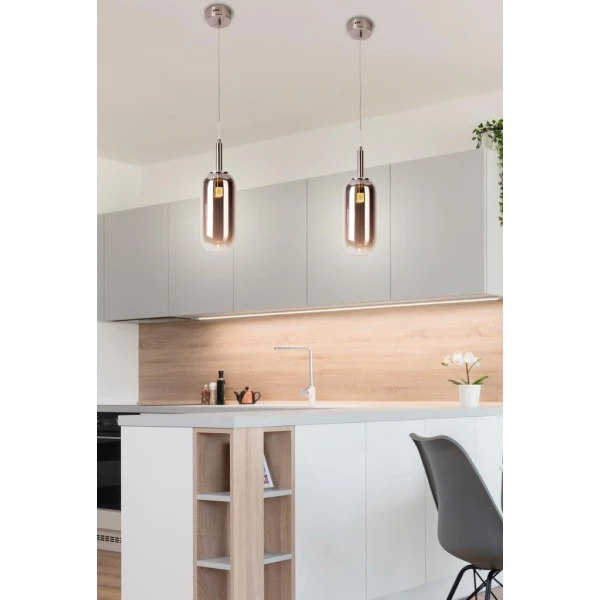 Підвісний світильник Candellux FIUGGI 6 Вт 3000К нікелевий 50133214 - Фото 2