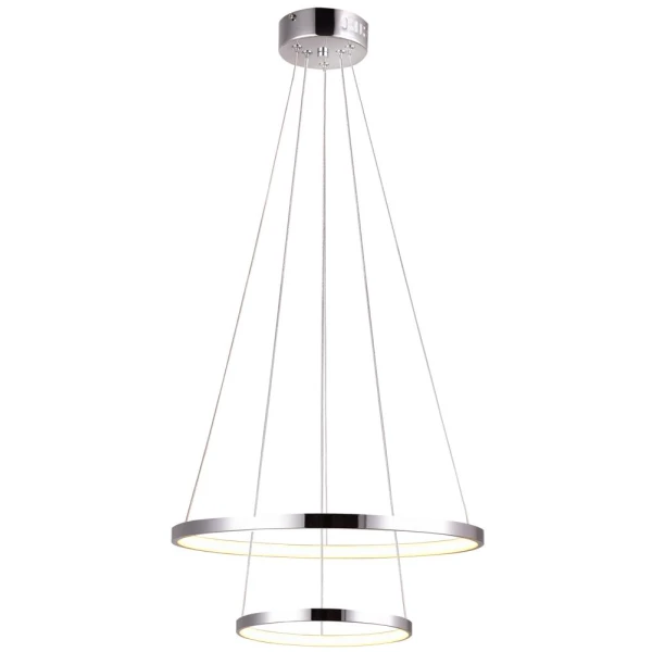Люстра підвісна Candellux LUNE 40 Вт 4000К хром 32-64769 - Фото 1