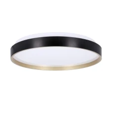 Candellux FLORIDA 4000К золотий, чорний 13-11299. Стельовий світильник