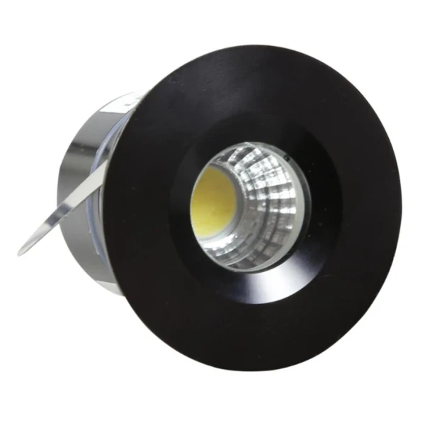 Точковий світильник врізний Candellux SH-14 6500К чорний 2258973 - Фото 1