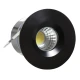 Точковий світильник врізний Candellux SH-14 6500К чорний 2258973