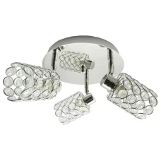 Candellux YORK G9 хром 98-00125. Пристельова люстра