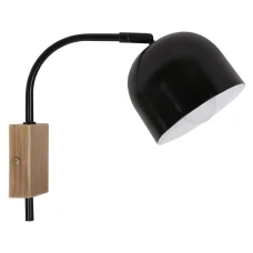 Candellux RUPI E27 коричневий, чорний 21-76687. Бра