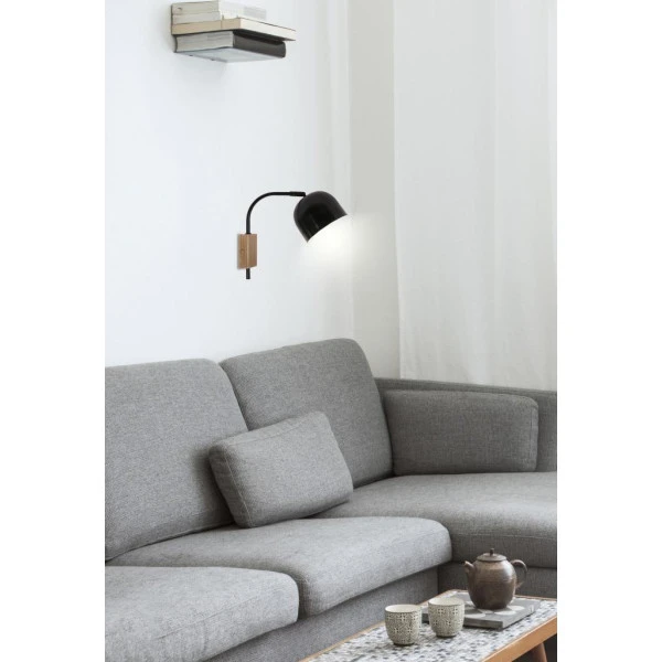 Бра Candellux RUPI E27 коричневий, чорний 21-76687 - Фото 3