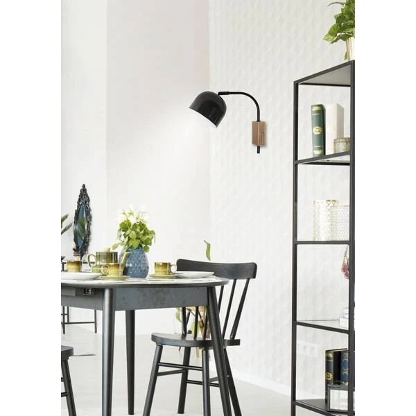 Бра Candellux RUPI E27 коричневий, чорний 21-76687 - Фото 2