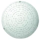 Світильник стельовий Candellux CIRCLE E27 хром 13-64240