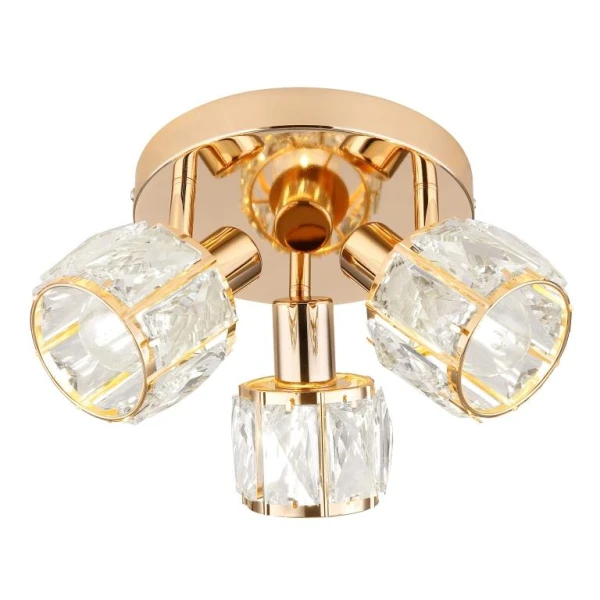 Світильник спот Candellux DUBAI E14 золотий 98-23506 - Фото 1