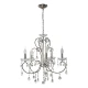 Люстра свічка Candellux AURORA E14 хром 35-96152