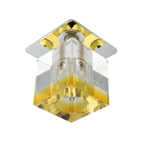 Точковий світильник врізний Candellux SK-18 G4 хром 2280199 - Фото 1