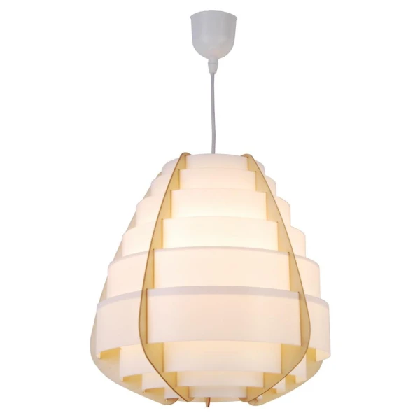 Люстра підвісна Candellux NAGOJA E27 білий 50101038 - Фото 1