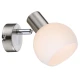 Бра Candellux MAURO E14 нікелевий 91-61584