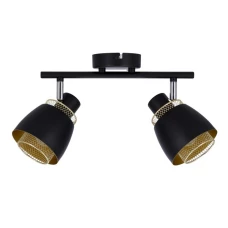 Candellux ALEKSANDRIA E14 чорний 92-13743. Спот світильник