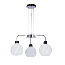 Candellux LARIX E27 хром 33-23834. Світильник підвісний