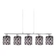 Підвісний світильник Candellux ROYAL G9 хром 35-35724