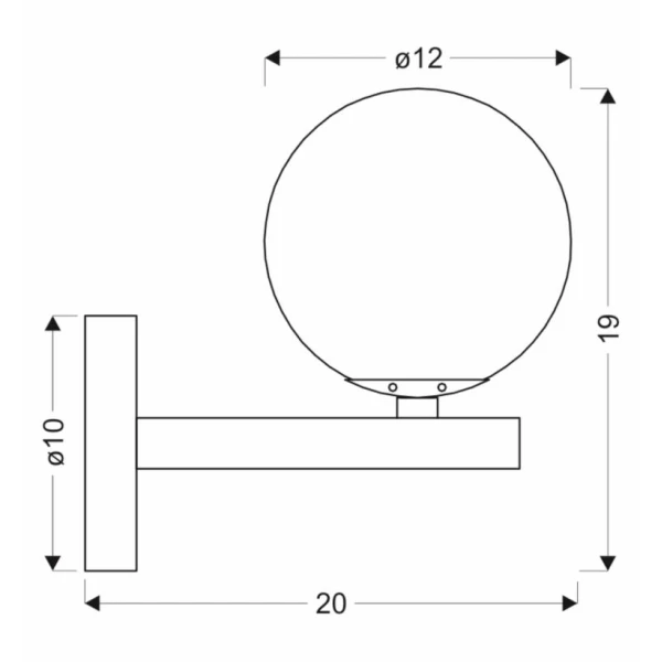 Бра Candellux KAMA G9 чорний 21-01221 - Фото 3