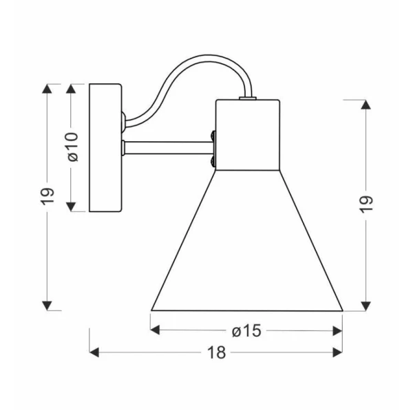 Бра Candellux MORE E14 чорний 21-71149 - Фото 3