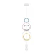 Підвісний світильник Candellux HOOPS E27 білий 31-12036