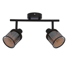 Candellux CANABERA E14 чорний 92-81766. Спот світильник