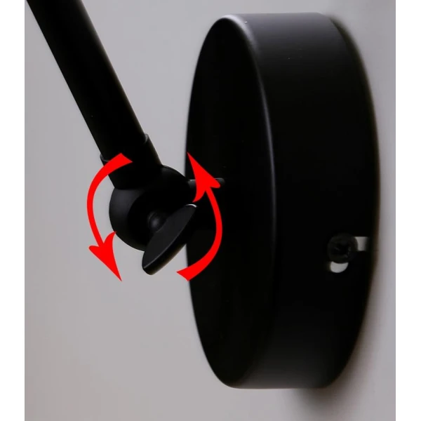 Бра Candellux FUNDO E27 золотий, чорний 21-05908 - Фото 4