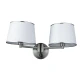 Бра Candellux IBIS E14 сірий 22-00890