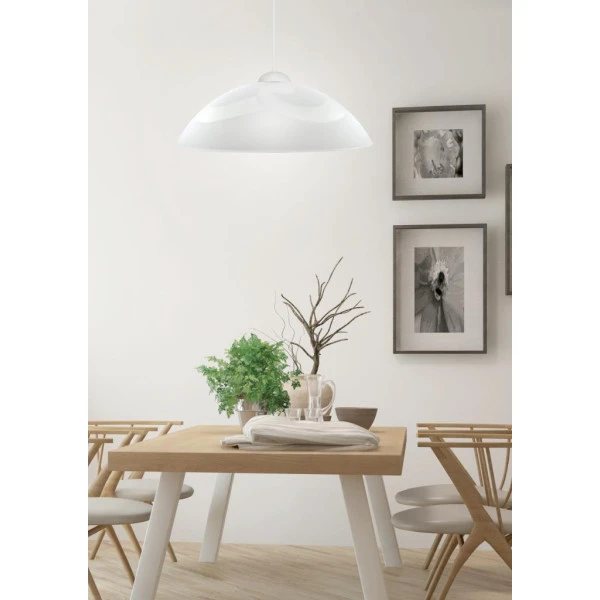 Підвісний світильник Candellux MONTI E27 білий 31-54234 - Фото 2