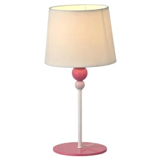 Candellux BEBE E27 білий, рожевий 41-38968. Настільна лампа декоративна