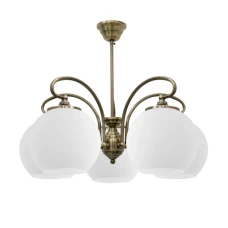 Candellux ORBIT E27 латунний 35-69368. Підвісна люстра