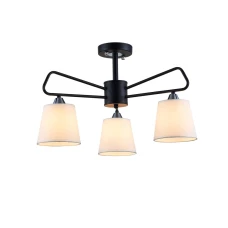 Candellux MORLEY E14 чорний 50203091. Пристельова люстра