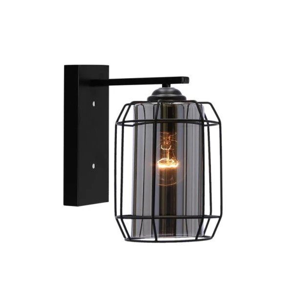 Бра Candellux JONERA E27 чорний 21-10186 - Фото 2