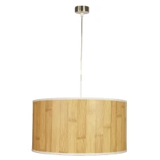 Candellux TIMBER E27 нікелевий 31-56699. Підвісна люстра