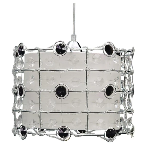Люстра підвісна Candellux SENECA E27 білий 31-02969 - Фото 1
