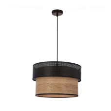 Candellux Fornero E27 чорний 31-18526. Підвісна люстра