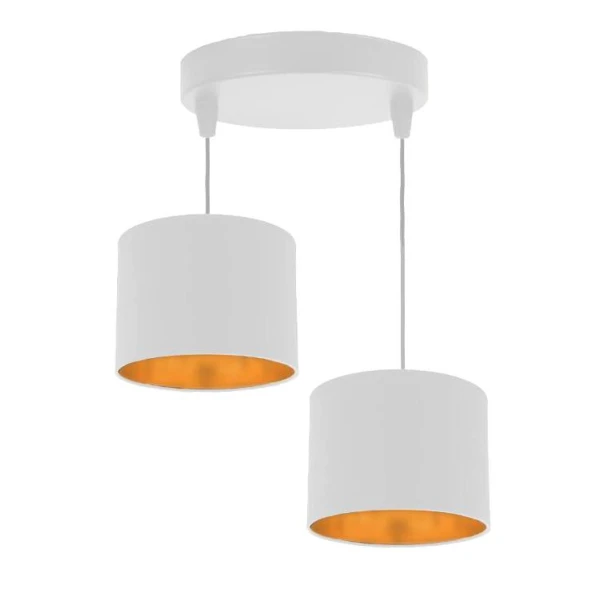 Підвісний світильник Candellux ATLANTA E27 білий 32-00675 - Фото 1