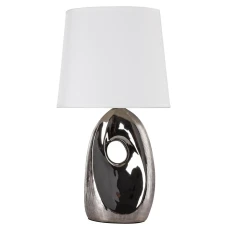 Candellux HIERRO E27 хром 41-79909. Настільна лампа декоративна