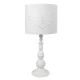 Настільна лампа Candellux LANS E27 білий 41-53855