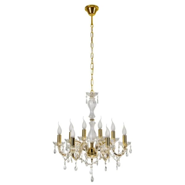 Люстра свічка Candellux MARIA TERESA E14 золотий, 38-94653 - Фото 1