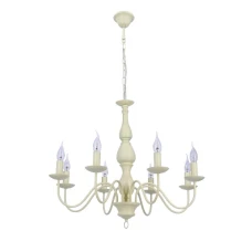 Candellux BELLAGIO E14 білий 38-96510. Люстра свічка