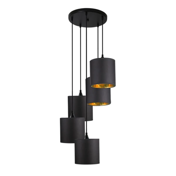Підвісний світильник Candellux LONG E14 чорний 35-73976 - Фото 1