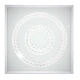 Світильник стельовий Candellux LUX 16 Вт 4000К білий 10-64493