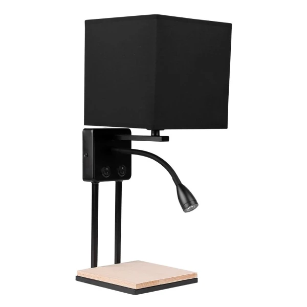 Бра Candellux THEO Е14 3000К бежевий, чорний 21-76885 - Фото 1