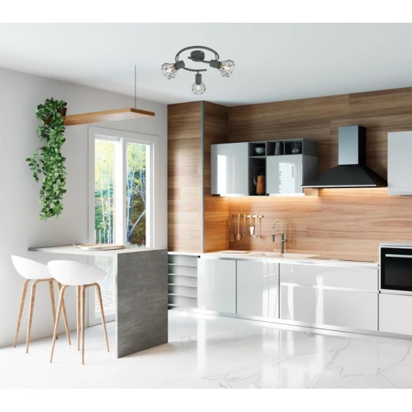 Світильник спот Candellux VERVE E14 сірий 98-60990 - Фото 2