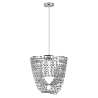 Candellux ELBA E27 хром 31-05397. Світильник підвісний
