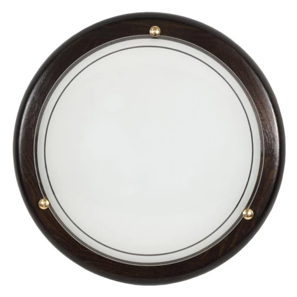 Світильник стельовий Candellux 1030 E27 коричневий 14-83862 - Фото 1