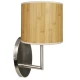 Бра Candellux TIMBER E14 нікелевий 21-56729