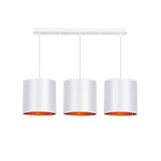 Candellux ATLANTA Е27 білий 33-00651. Світильник підвісний