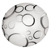 Candellux DOKA E27 хром 14-04499. Стельовий світильник
