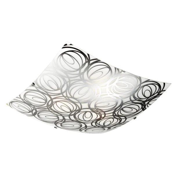 Світильник стельовий Candellux SILK E27 хром 10-13064 - Фото 1