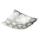 Світильник стельовий Candellux SILK E27 хром 10-13064