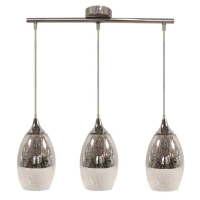 Candellux CELIA E27 срібний 33-51585. Світильник підвісний