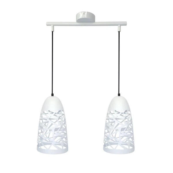 Підвісний світильник Candellux SABRIN E27 білий 32-54869 - Фото 1